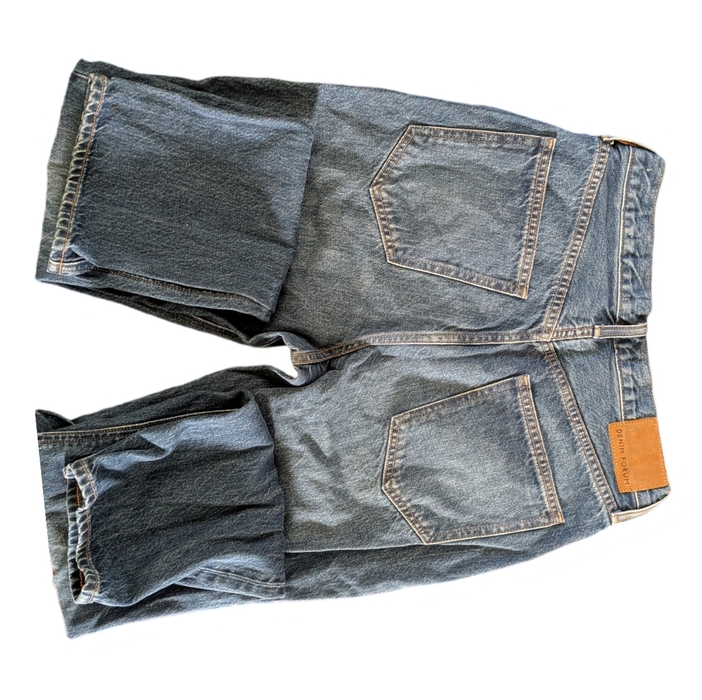 Denim Forum Joni High Rise loose Size 27 leg 31